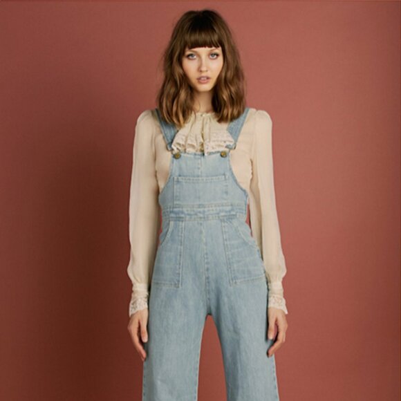Stoned Immaculate Country Joe Overalls in Topanga sz XS - Picture 1 of 8